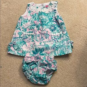 Lilly Pulitzer Shift Dress w/ Bloomer Shorts